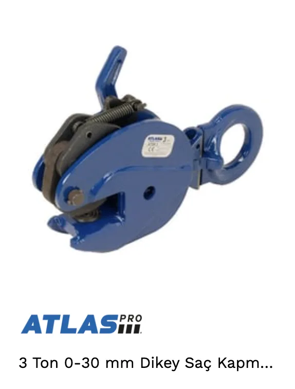 SAÇ KAPMA KURTAĞZI 3 TON ATLAS DİKEY