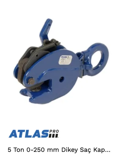 SAÇ KAPMA KURTAĞZI 5 TON ATLAS DİKEY