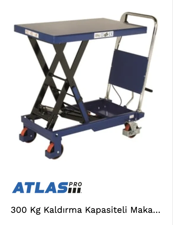TEK MAKASLI PLATFORM 300 KG ATLAS