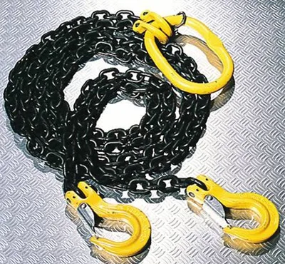 ZİNCİR SAPAN ÇİFT BACAKLI  8 MM X 1 MT A KANCALI