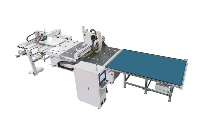 S6-2140 Otomatik Yükleme Boşaltma Etiketlemeli CNC Freze ve Delik Makinası