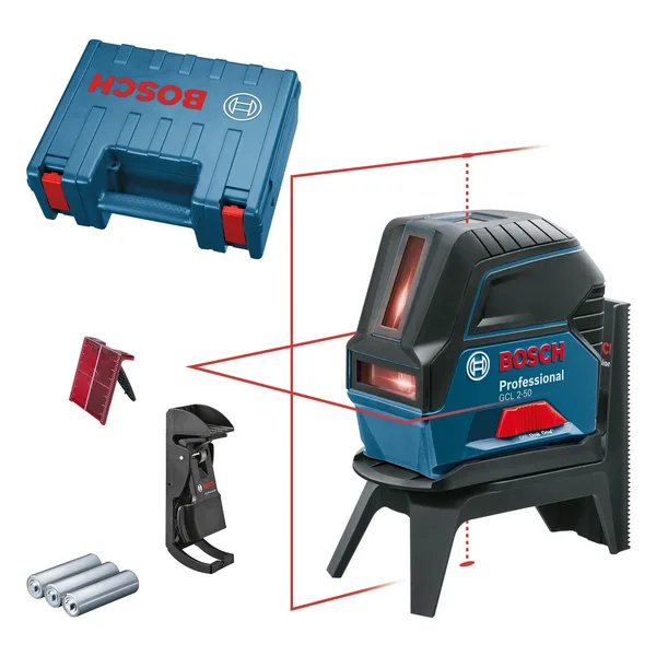 Bosch GCL 2-50 Nokta-Artı Çizgi Lazeri 0601066F02