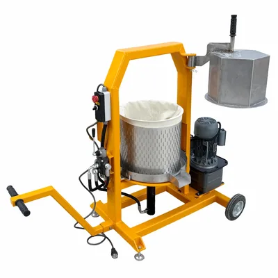 Kadıoğlu PT650E Pistonlu Meyve ve Üzüm Pres Makinası (50 Litre)