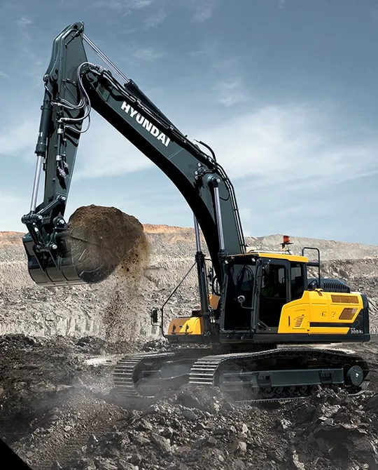 Hyundai HX300A L Paletli Ekskavatör
