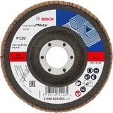 Bosch - 115 mm 120 Kum Standard Seri AlOX Flap Disk - Görsel 1