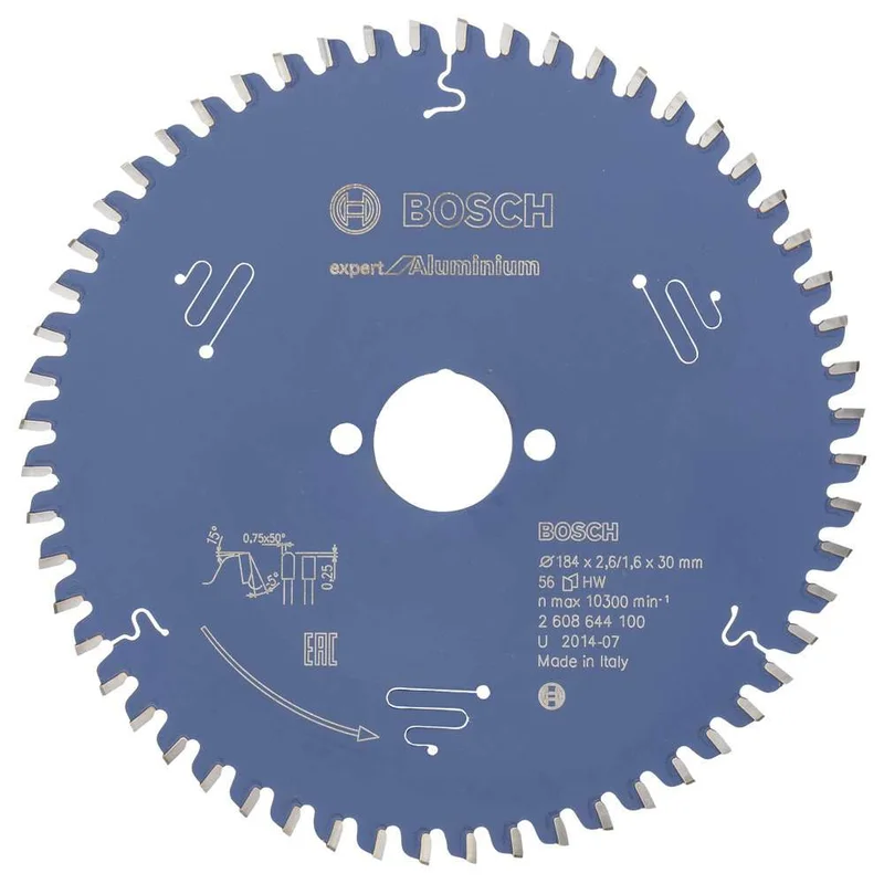 Bosch - Expert Serisi Alüminyum için Daire Testere Bıçağı 184*30 mm 56 Diş