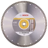 Bosch - Standard Seri Genel Yapı Malzemeleri İçin Turbo Segman Elmas Kesme Diski 350 mm - Görsel 1