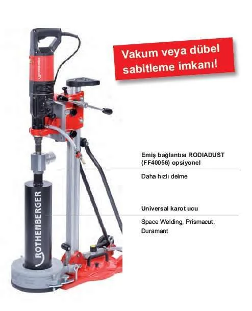 Rems titan karot sehpası