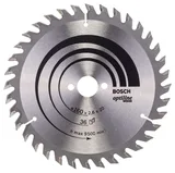Bosch - Optiline Serisi Ahşap için Daire Testere Bıçağı 160*20/16 mm 36 Diş - Görsel 1