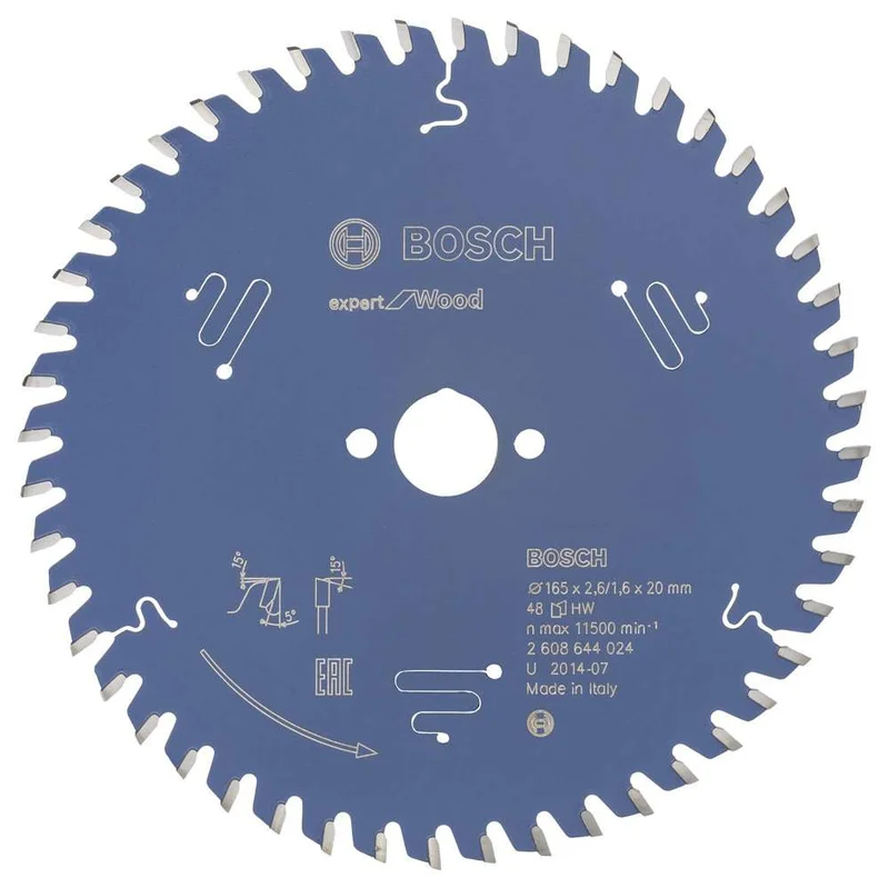 Bosch - Expert Serisi Ahşap için Daire Testere Bıçağı 165*20 mm 48 Diş