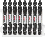 Bosch - Impact Control Serisi Çift Taraflı Vidalama Ucu 8'li PH2/PZ2 *65mm - Görsel 1