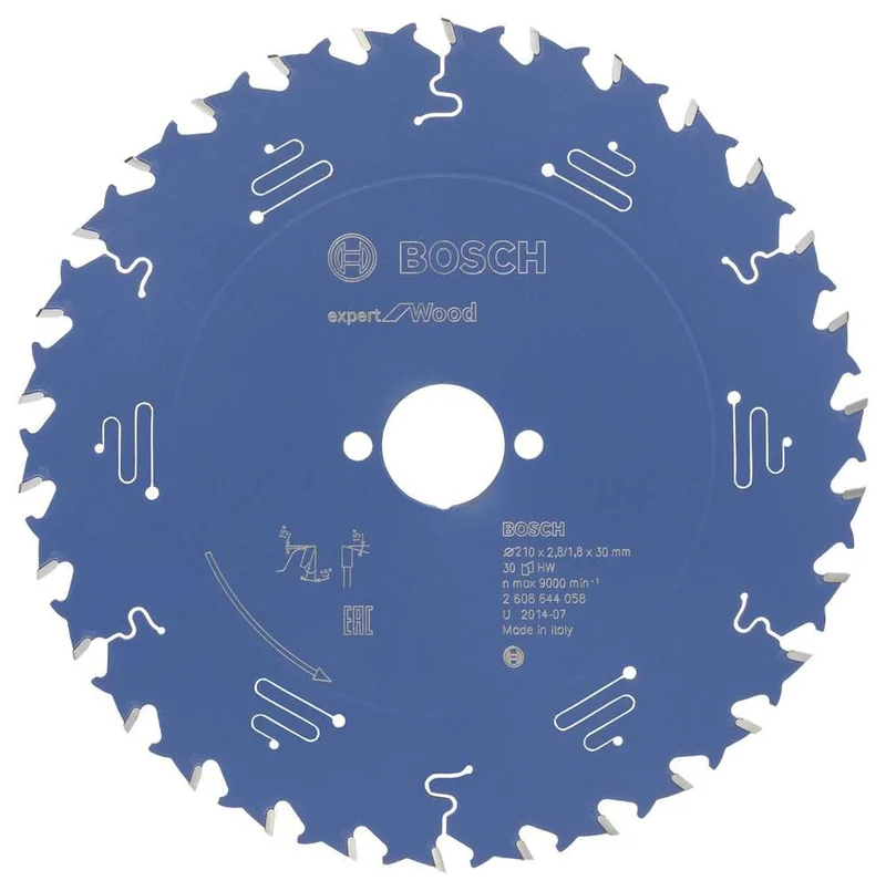 Bosch - Expert Serisi Ahşap için Daire Testere Bıçağı 210*30 mm 30 Diş