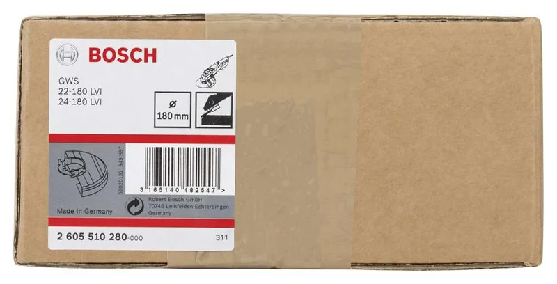 Bosch - Kapaksız koruma siperi 180 mm