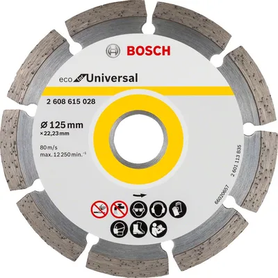Bosch - Ekonomik Seri 9+1 Genel Yapı Malzemeleri İçin Elmas Kesme Diski