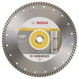 Bosch - Standard Seri Genel Yapı Malzemeleri İçin Turbo Segmanlı Elmas Kesme Diski 300 mm - Görsel 1