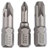 Bosch - 3 Parçalı Extra Hard Serisi Vidalama Ucu Seti PZ1/2/3*25 mm - Görsel 1