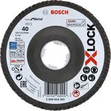 Bosch - X-LOCK - 125 mm 40 Kum Best Serisi Metal Flap Disk - Görsel 1