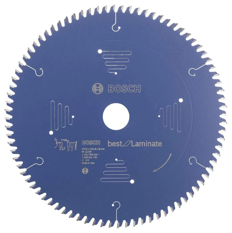 Bosch - Best Serisi Laminant için Daire Testere Bıçağı 254*30 mm 84 Diş