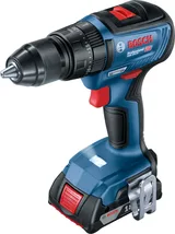 Bosch Professional GSB 18V-50 Akülü Darbeli Vidalama Makinesi (2x5.0Ah; L-Boxx) - Görsel 1