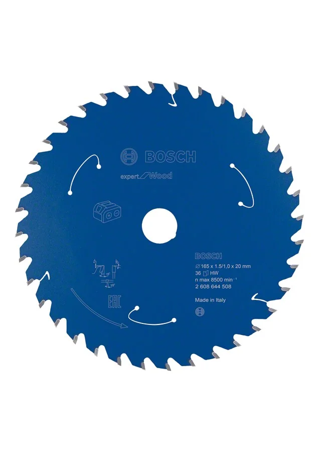 Bosch - Expert for Serisi Ahşap için Akülü Daire Testere Bıçağı 160*20 mm 36 Diş