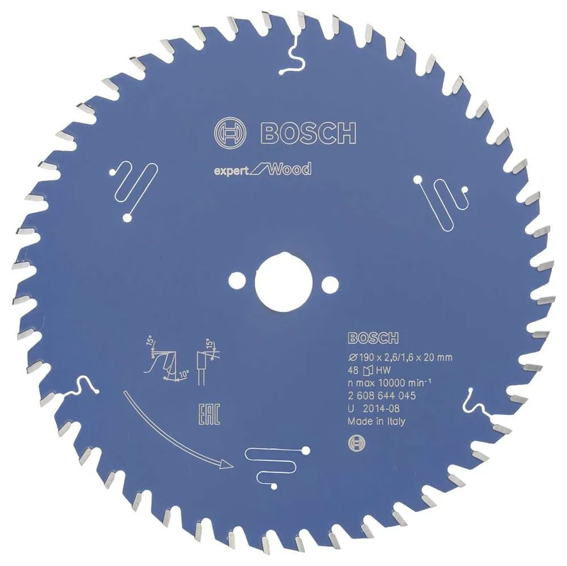 Bosch - Expert Serisi Ahşap için Daire Testere Bıçağı 190*20 mm 48 Diş