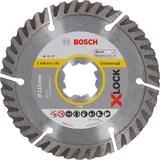Bosch - X-LOCK - Standard Seri Genel Yapı Malzemeleri İçin Elmas Kesme Diski 115 mm - Görsel 1