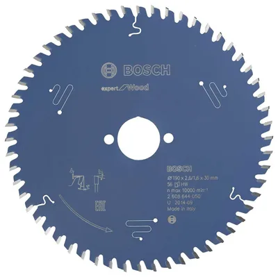 Bosch - Expert Serisi Ahşap için Daire Testere Bıçağı 190*30 mm 56 Diş