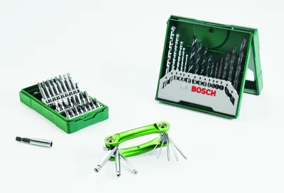 Bosch - X-Line 15 Parça Delme &amp; 25 Parça Vidalama Ucu Seti