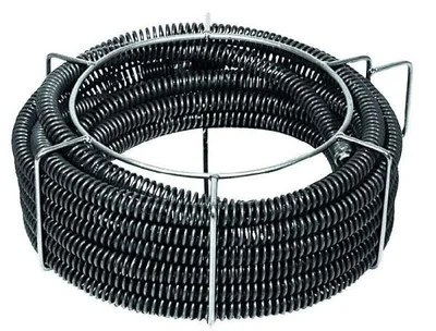 Boru temizleme spirali merkez teli ile donatılmıştır. 16 mm