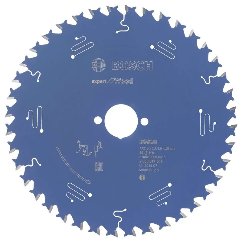 Bosch - Expert Serisi Ahşap için Daire Testere Bıçağı 210*30 mm 40 Diş