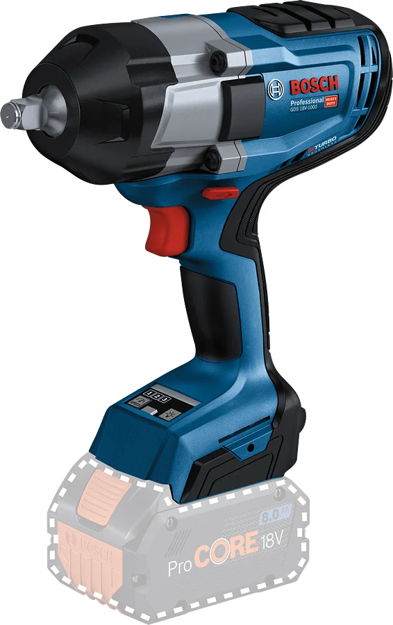 Bosch Professional GDS 18V-1000 (Solo) Akülü Darbeli Somun Sıkma Makinesi