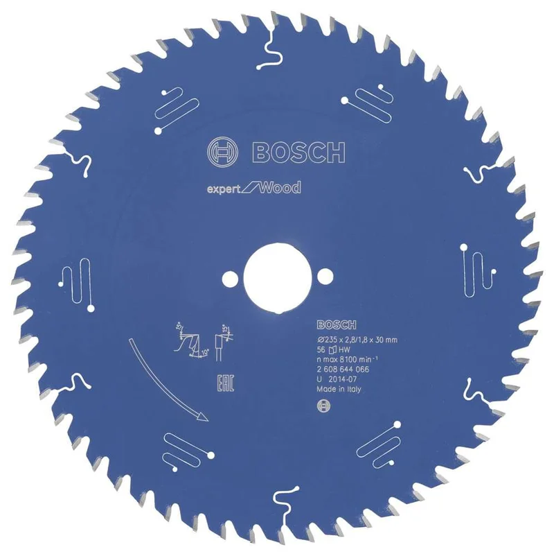 Bosch - Expert Serisi Ahşap için Daire Testere Bıçağı 235*30 mm 56 Diş