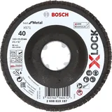 Bosch - X-LOCK - 115 mm 40 Kum Best Serisi Metal Flap Disk - Görsel 1
