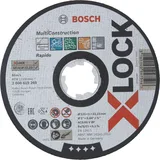 Bosch - X-LOCK - 125*1,0 mm Çoklu Malzemelerde Kullanım İçin Düz Kesme Diski (Taş) - Görsel 1