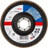 Bosch - 125 mm 40 Kum Standard Seri AlOX Flap Disk - Görsel 1