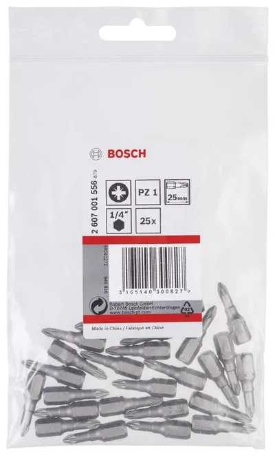 Bosch - Extra Hard Serisi Vidalama Ucu PZ 1*25 mm 25'li