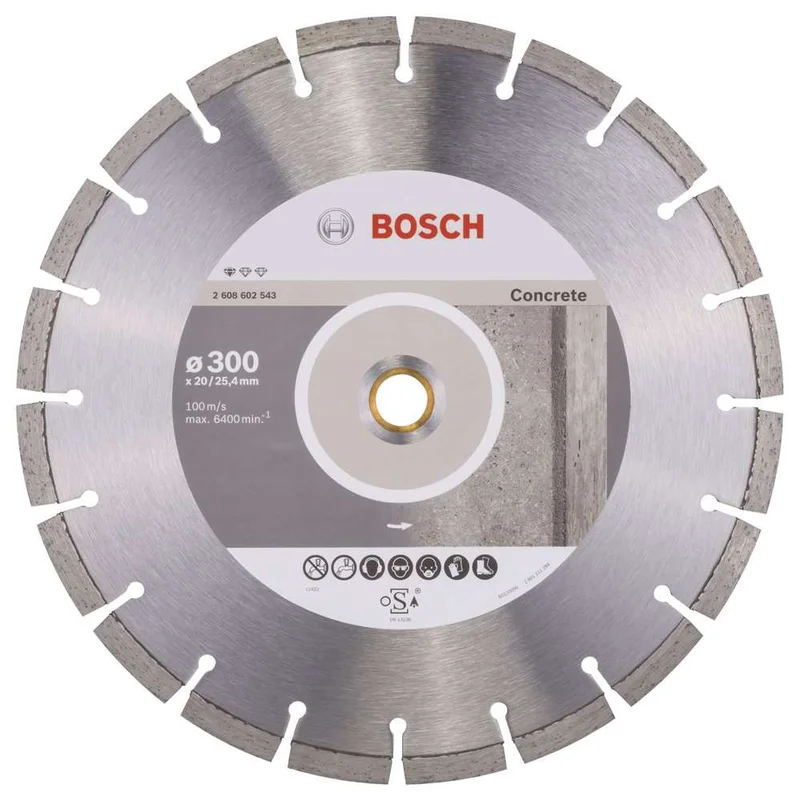 Bosch - Standard Seri Beton İçin Elmas Kesme Diski 300 mm