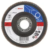 Bosch - 115 mm 80 Kum Expert Serisi Metal Flap Disk - Görsel 1