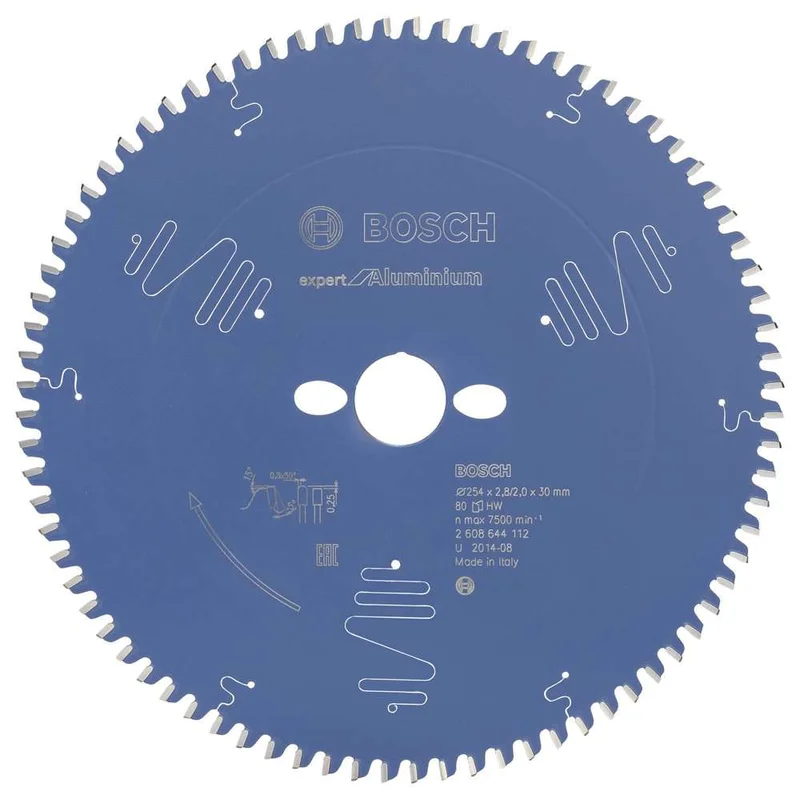 Bosch - Expert Serisi Alüminyum için Daire Testere Bıçağı 254*30 mm 80 Diş