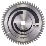 Bosch - Standard for Serisi Çoklu Malzeme için Daire Testere Bıçağı 190*20/16 mm 54 Diş - Görsel 1