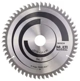 Bosch - Standard for Serisi Çoklu Malzeme için Daire Testere Bıçağı 210*30 mm 54 Diş - Görsel 1