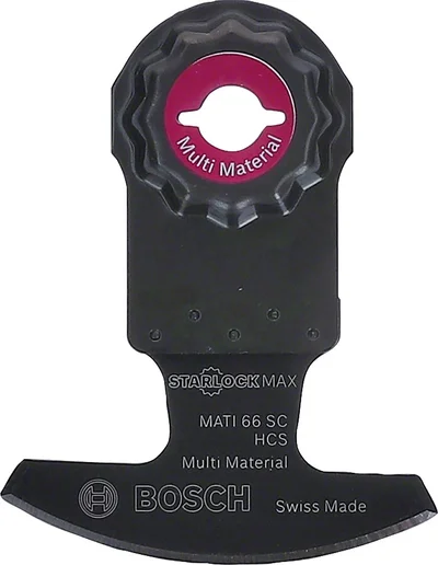 Bosch - Starlock Max - MATI 66 SC - HCS Üniversal Derz ve Macun Hızlı Kesim Segman Testere Bıçağı 1'li