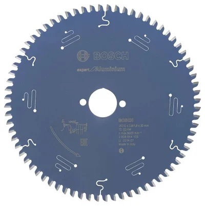 Bosch - Expert Serisi Alüminyum için Daire Testere Bıçağı 210*30 mm 72 Diş