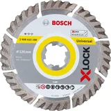 Bosch - X-LOCK - Standard Seri Genel Yapı Malzemeleri İçin Elmas Kesme Diski 125 mm - Görsel 1