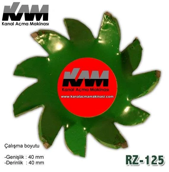 RZ 150 Kanal Açma Makinası Bıçağı (50mm*50mm)