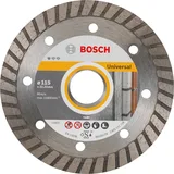 Bosch - Standard Seri Genel Yapı Malzemeleri İçin Turbo Segmanlı Elmas Kesme Diski 115 mm - Görsel 1