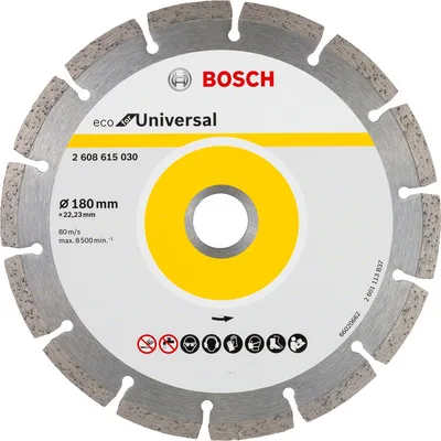 Bosch - Ekonomik Seri 9+1 Genel Yapı Malzemeleri İçin Elmas Kesme Diski