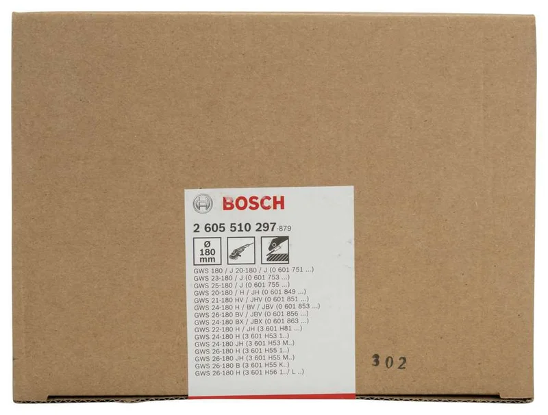 Bosch - Kodlamalı Koruma Siperliği 180 mm
