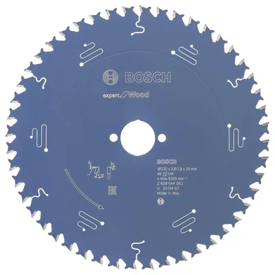 Bosch - Expert Serisi Ahşap için Daire Testere Bıçağı 230*30 mm 48 Diş