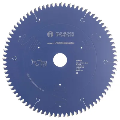 Bosch - Expert Serisi Çoklu Malzeme için Daire Testere Bıçağı 254*30 mm 80 Diş
